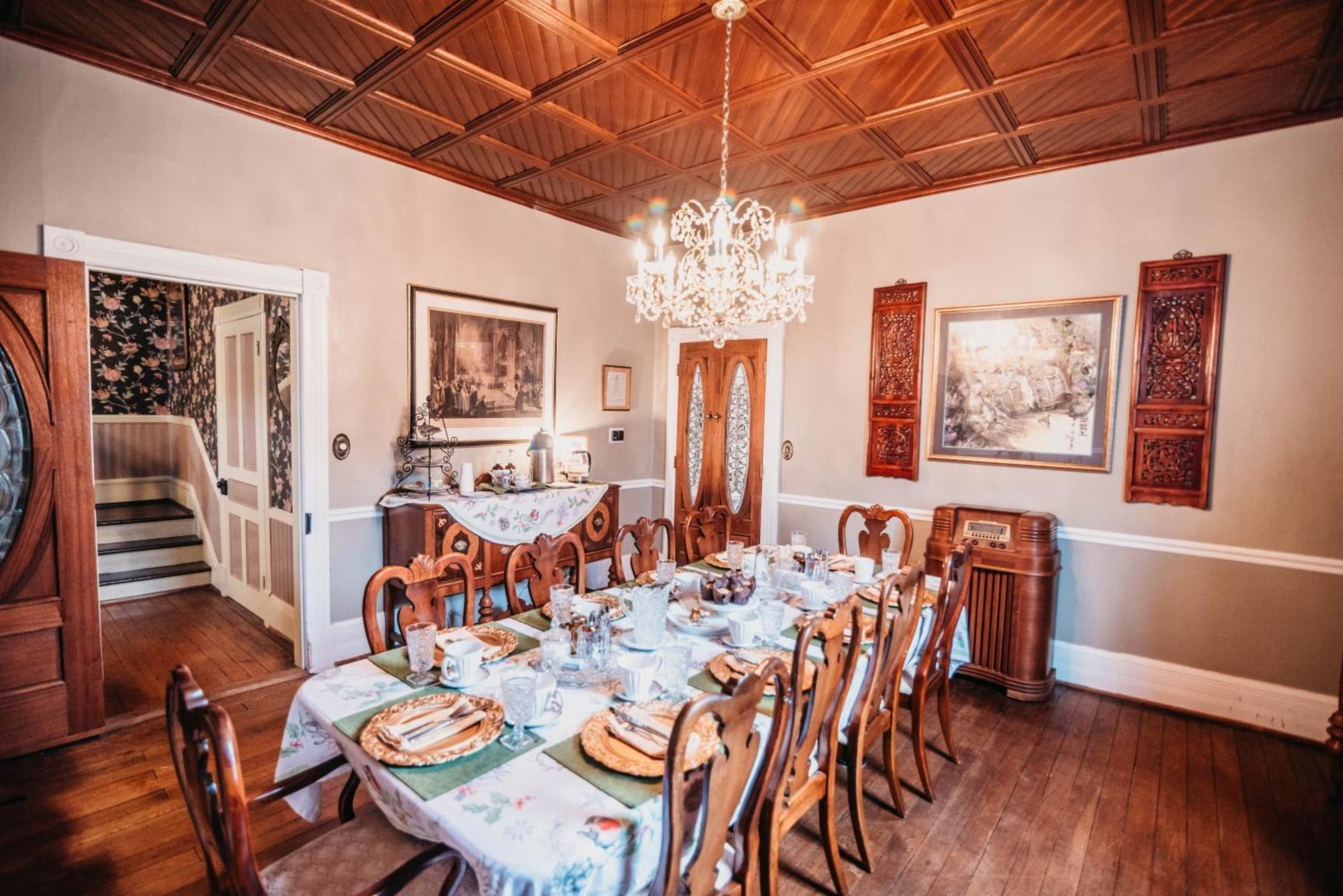 The Claiborne Bed And Breakfast Rocky Mount Exterior foto