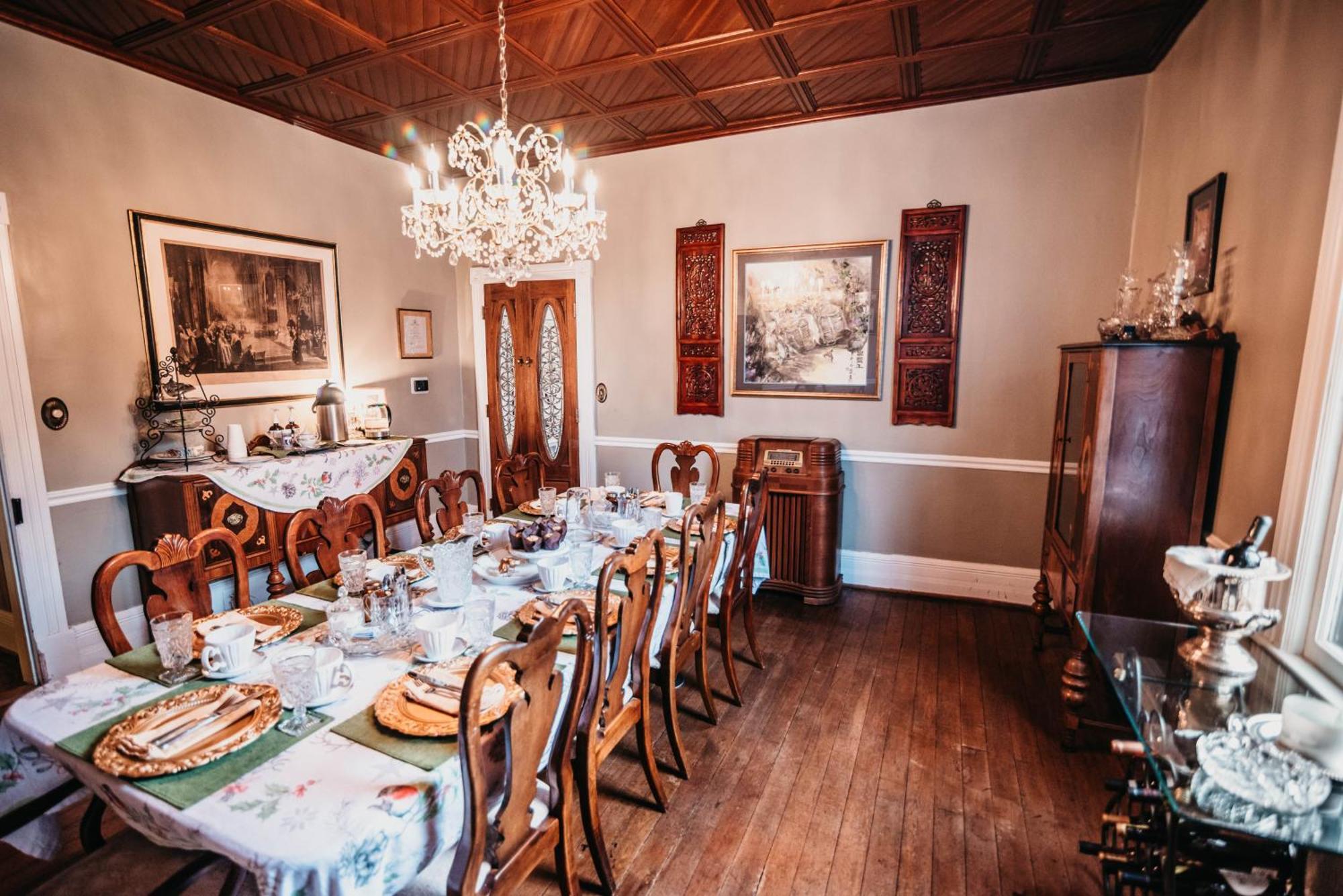 The Claiborne Bed And Breakfast Rocky Mount Exterior foto