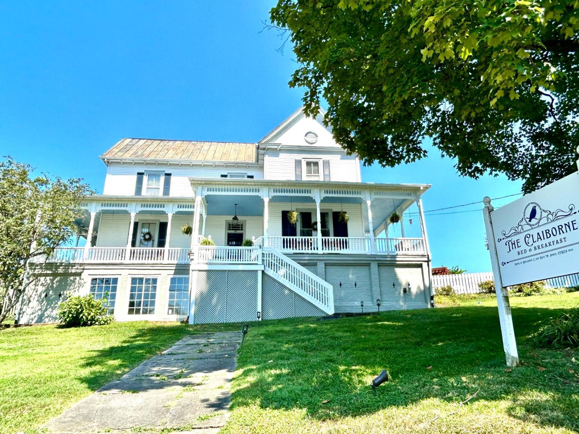 The Claiborne Bed And Breakfast Rocky Mount Exterior foto